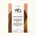 GLOW & STRUCTURE sukkerfrit kosttilskud med hyaluronsyre – 30 stk.